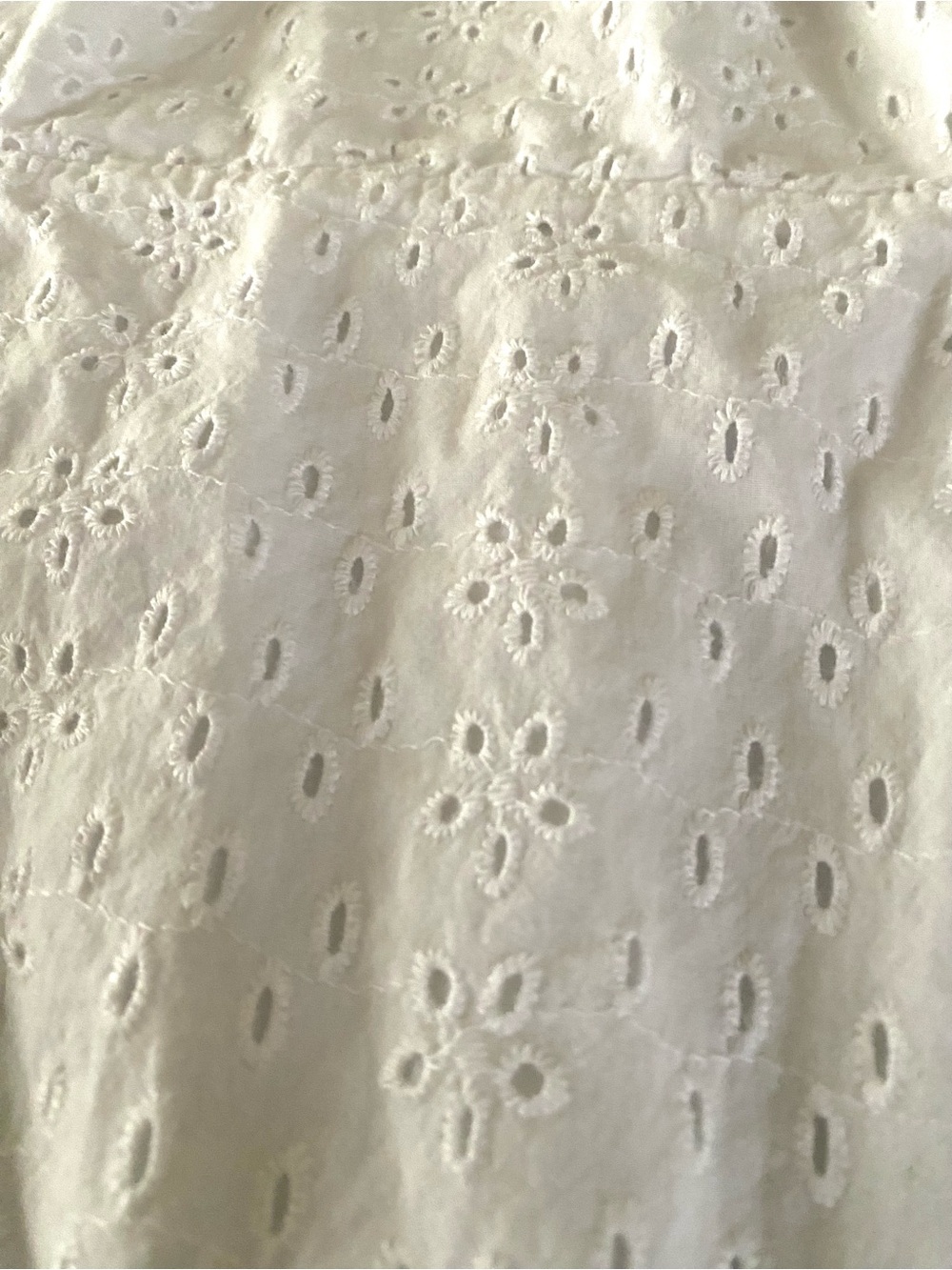 Old Navy Strapless White Eyelet Sundress size 12 - Picture 3 of 12